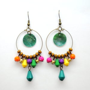 Multicolor Earrings-0