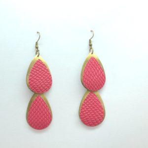 Pink Chandelier Earrings-0