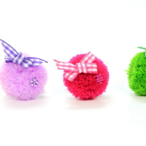 Fluffy Toy Rings With Bows-0