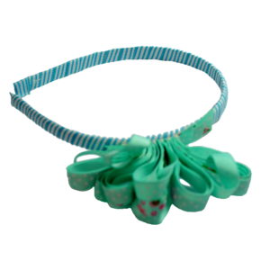 Light Green Ribbon Headband-0