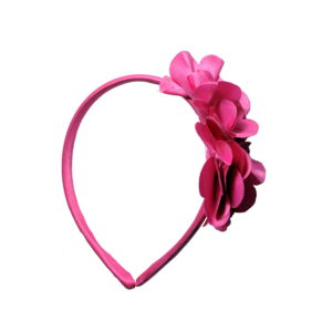 Hot Pink Floral Headband -0