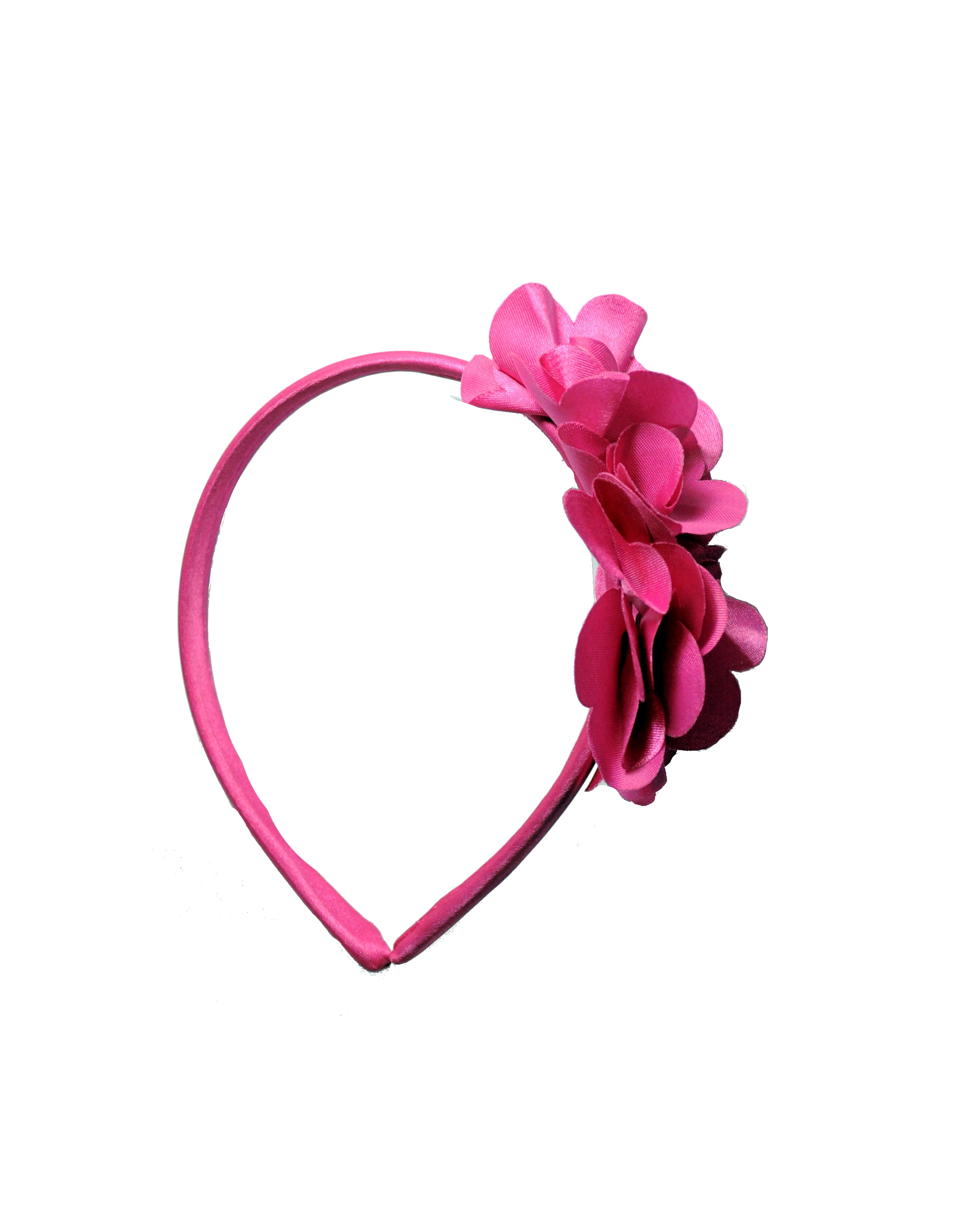 Hot Pink Floral Headband – Girls Will Be Girls
