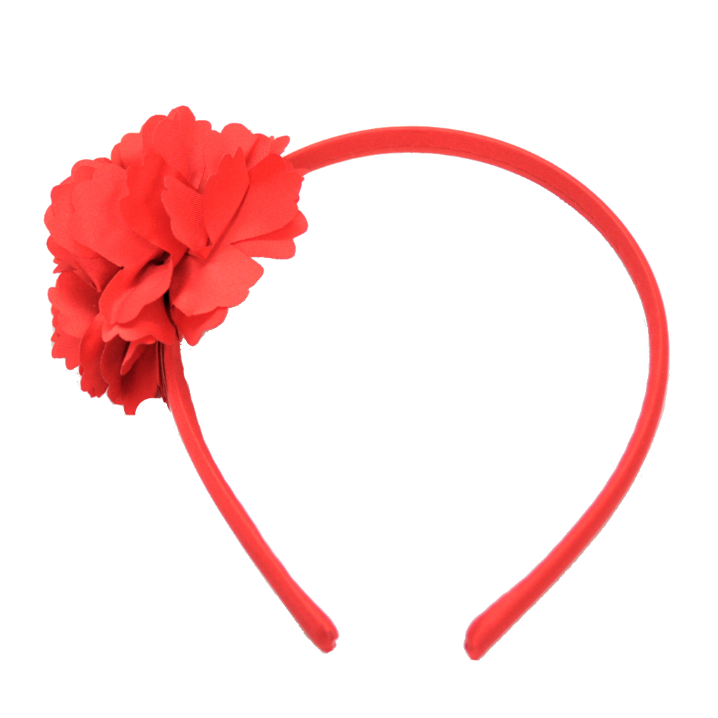 Red Flower Headband-0