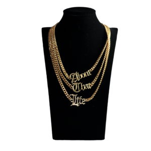 Gold 'About That Life' Necklace-0